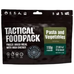 Repas Lyophilisé Tactical Foodpack Pâtes Et Légumes 110g