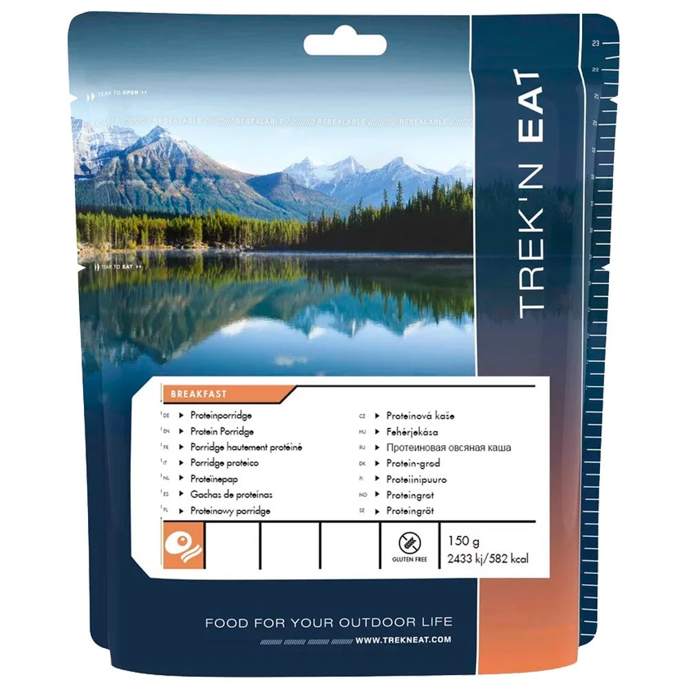 Repas Lyophilisé Trek'n Eat Porridge Protéiné