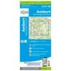 Carte IGN 2732SB Ambert, Saint-Georges-en-Couzan
