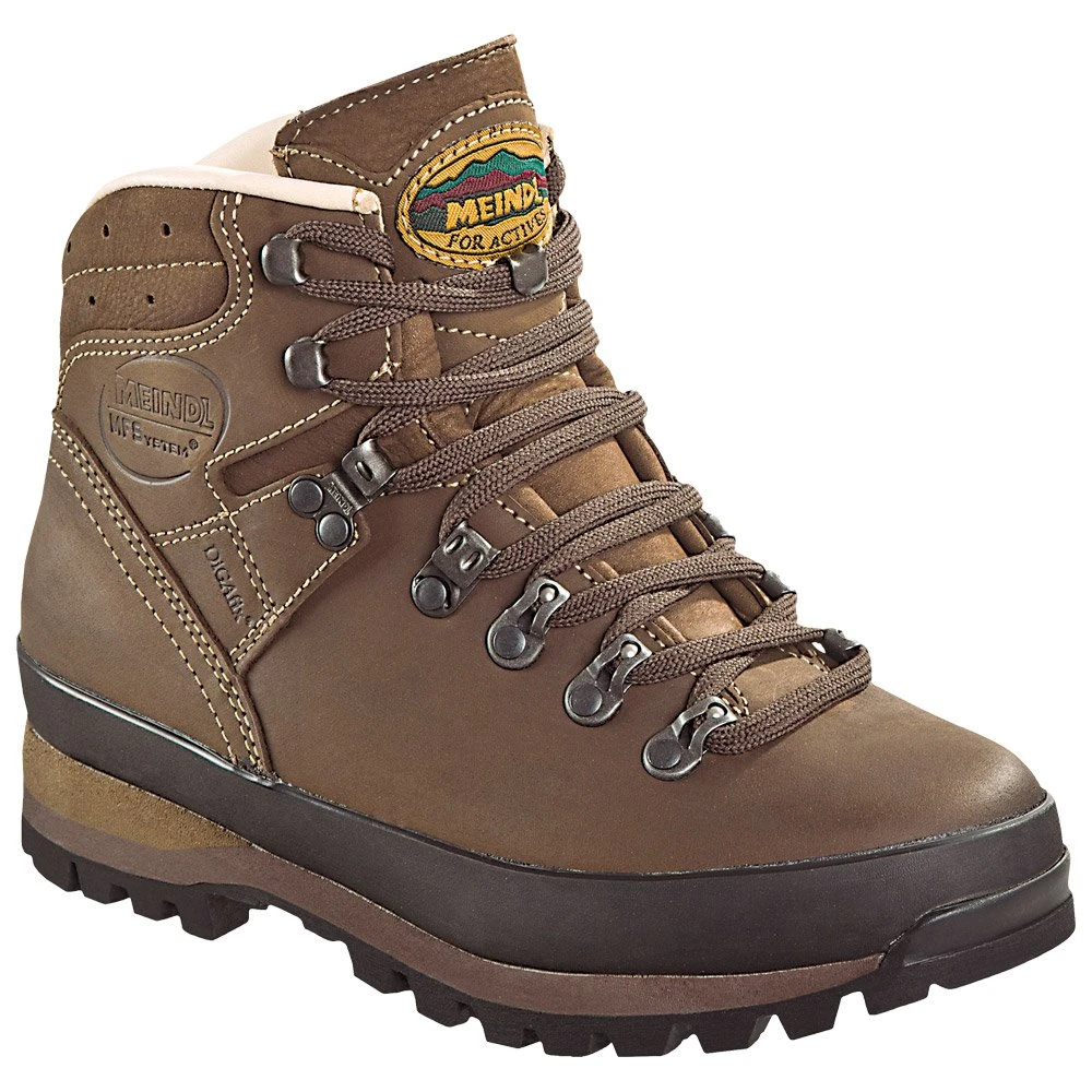 Chaussures De Trek Et Montagne Meindl Borneo Lady 2 Mfs Marron Foncé Nougat