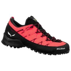 Chaussures D'approche Salewa Wildfire 2 Wmn Fluo Coral Black