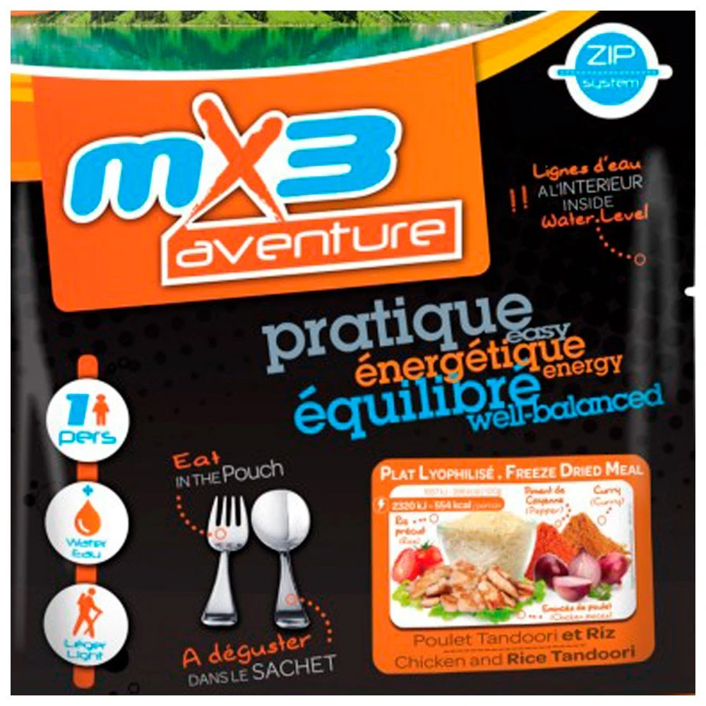 Repas Lyophilisé MX3 Poulet Tandoori Et Riz – Image 2