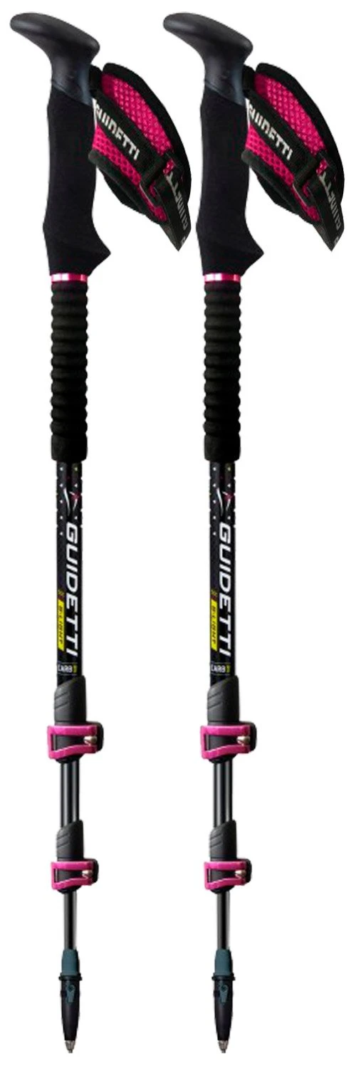 Bâton Guidetti B-Light Carbon/Alu W Rubis 125cm