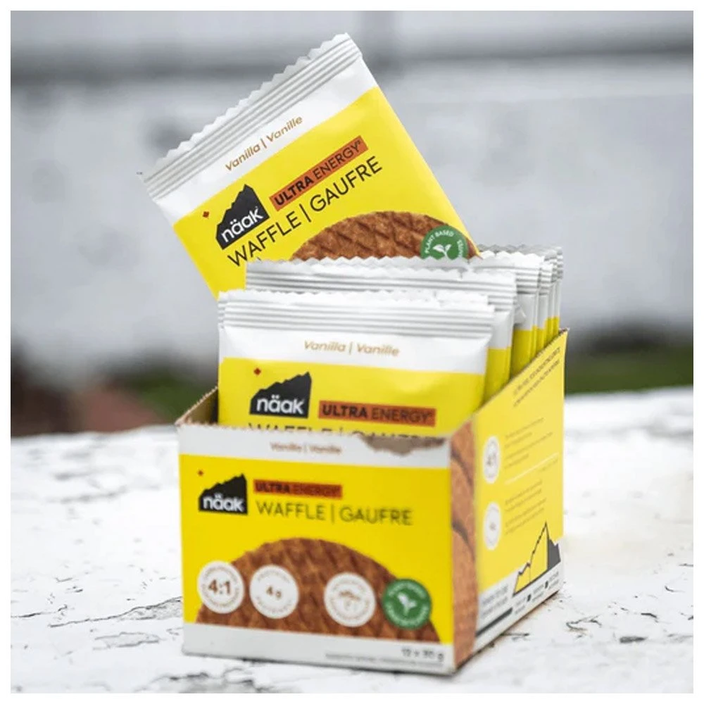 Barre Energétique Naak Ultra Energy Waffles Vanille – Image 6