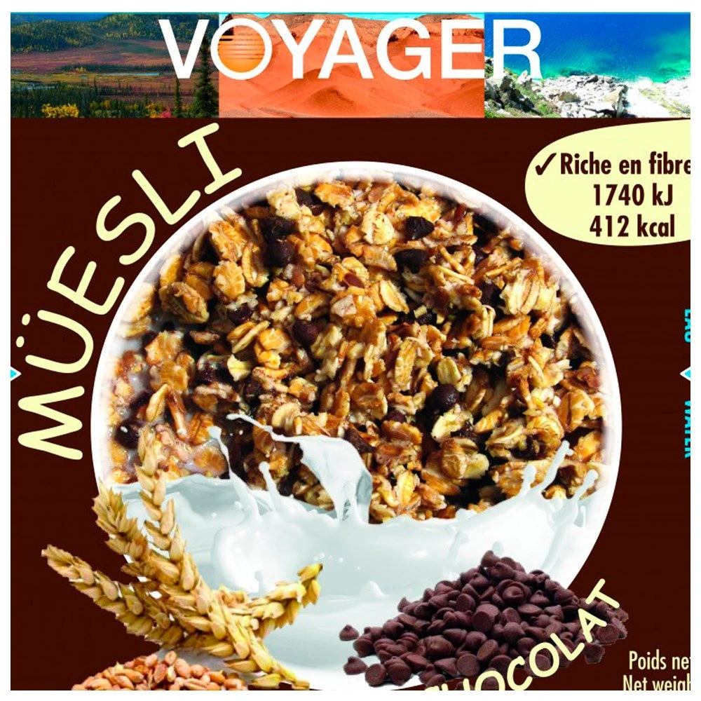 Repas Lyophilisé Voyager Muesli Au Chocolat – Image 2