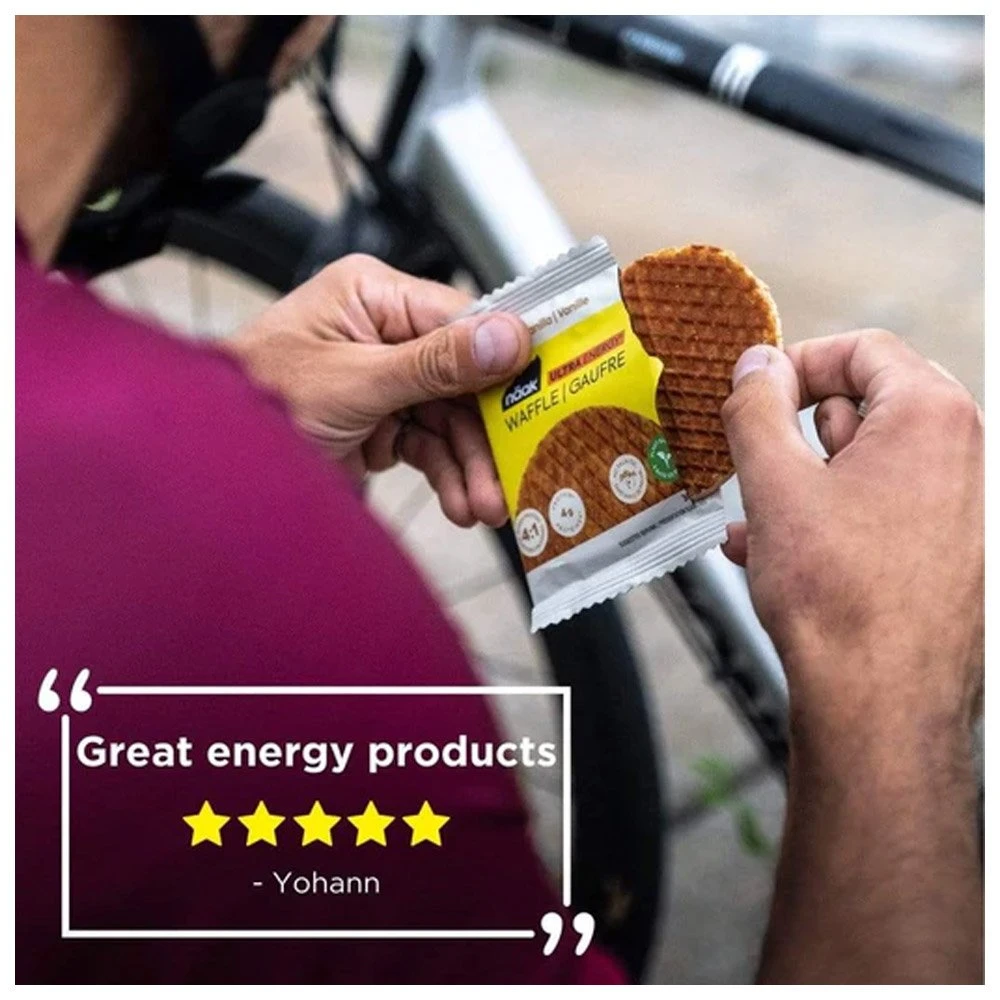 Barre Energétique Naak Ultra Energy Waffles Vanille – Image 5
