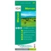 Carte IGN Morvan