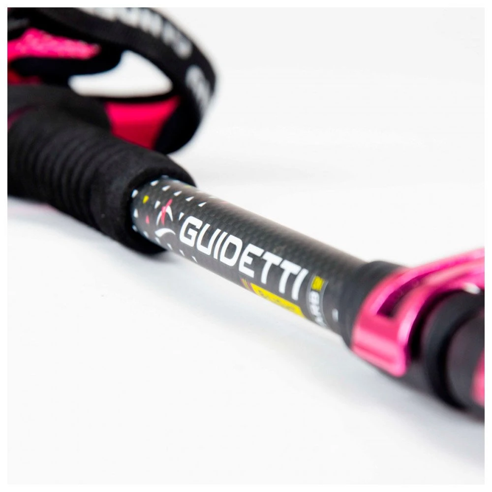 Bâton Guidetti B-Light Carbon/Alu W Rubis 125cm – Image 8