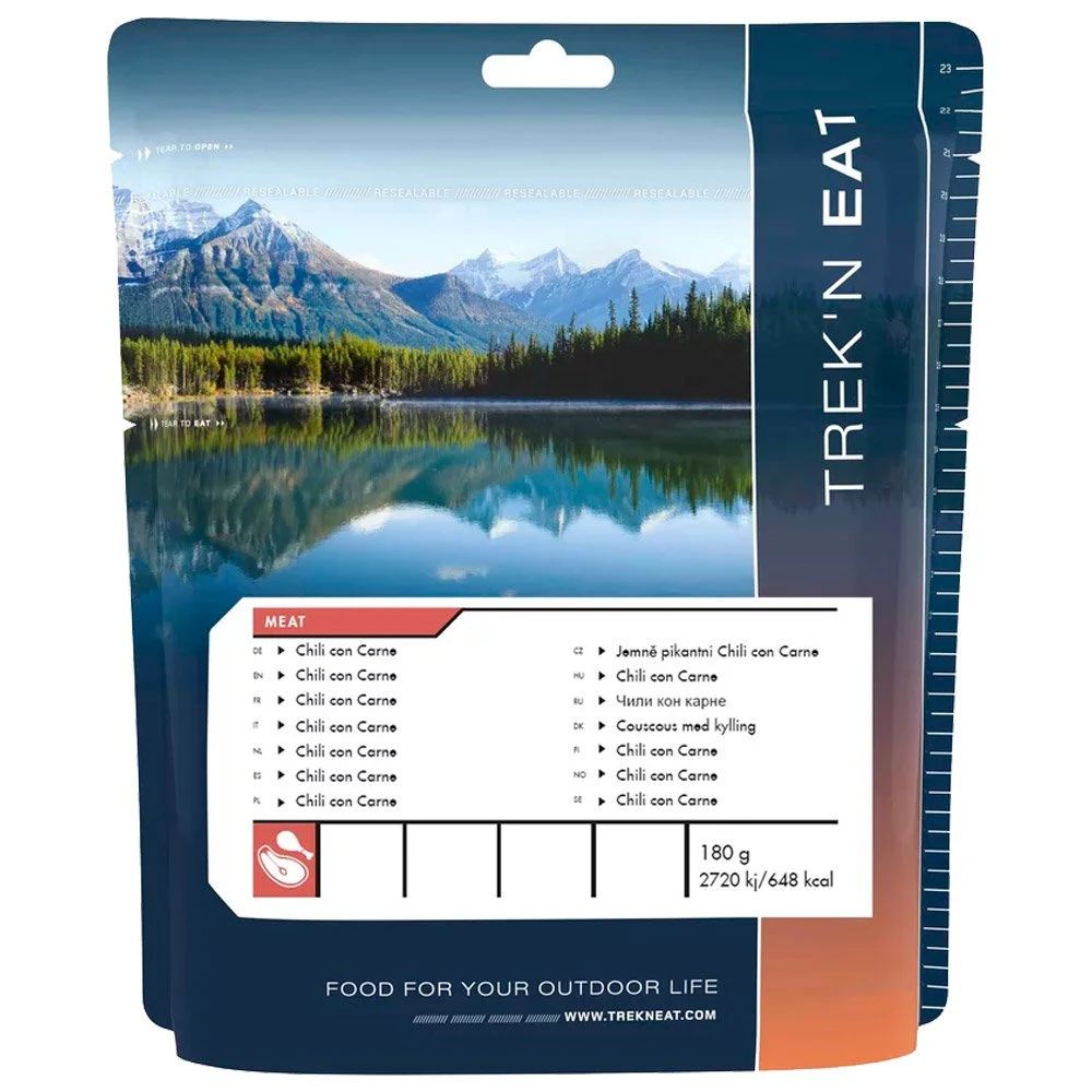 Repas Lyophilisé Trek'n Eat Chili Con Carne