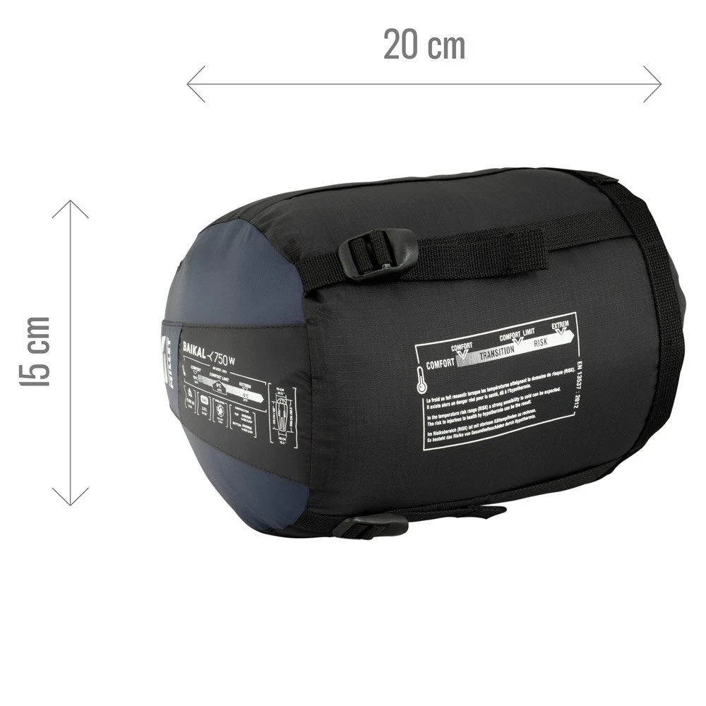 Sac De Couchage Millet Baikal 750 W Navy Blue – Image 4