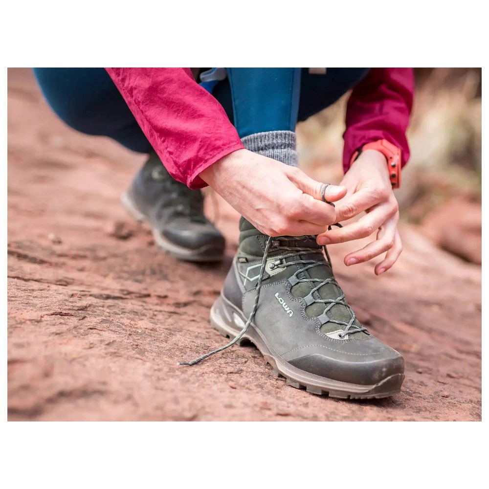 Chaussures De Randonnée Lowa Lady Light Gtx Graphite Jade – Image 2