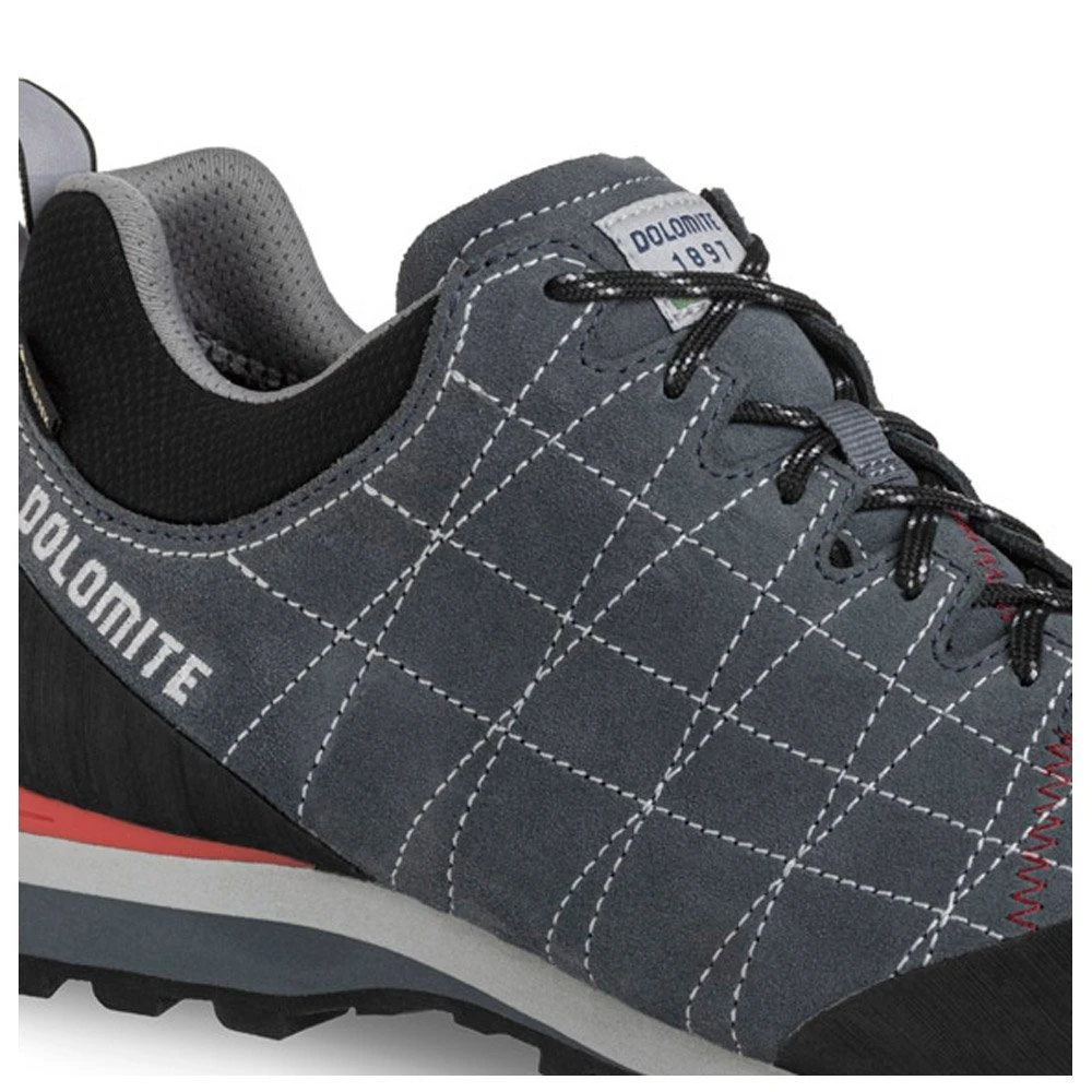 Chaussures De Randonnée Dolomite Diagonal Gtx Storm Grey Fiery Red – Image 4