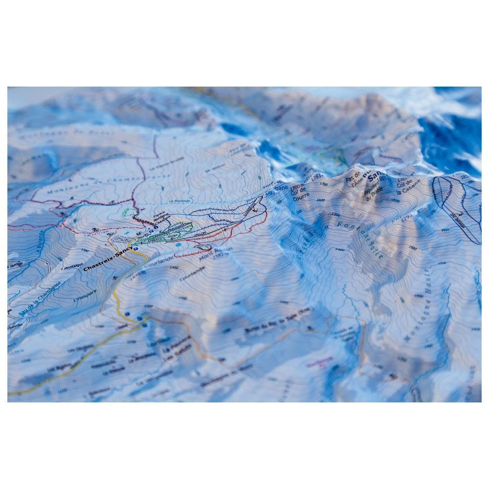 Carte 3D Deniveles Massif Du Sancy (Winter) – Image 4
