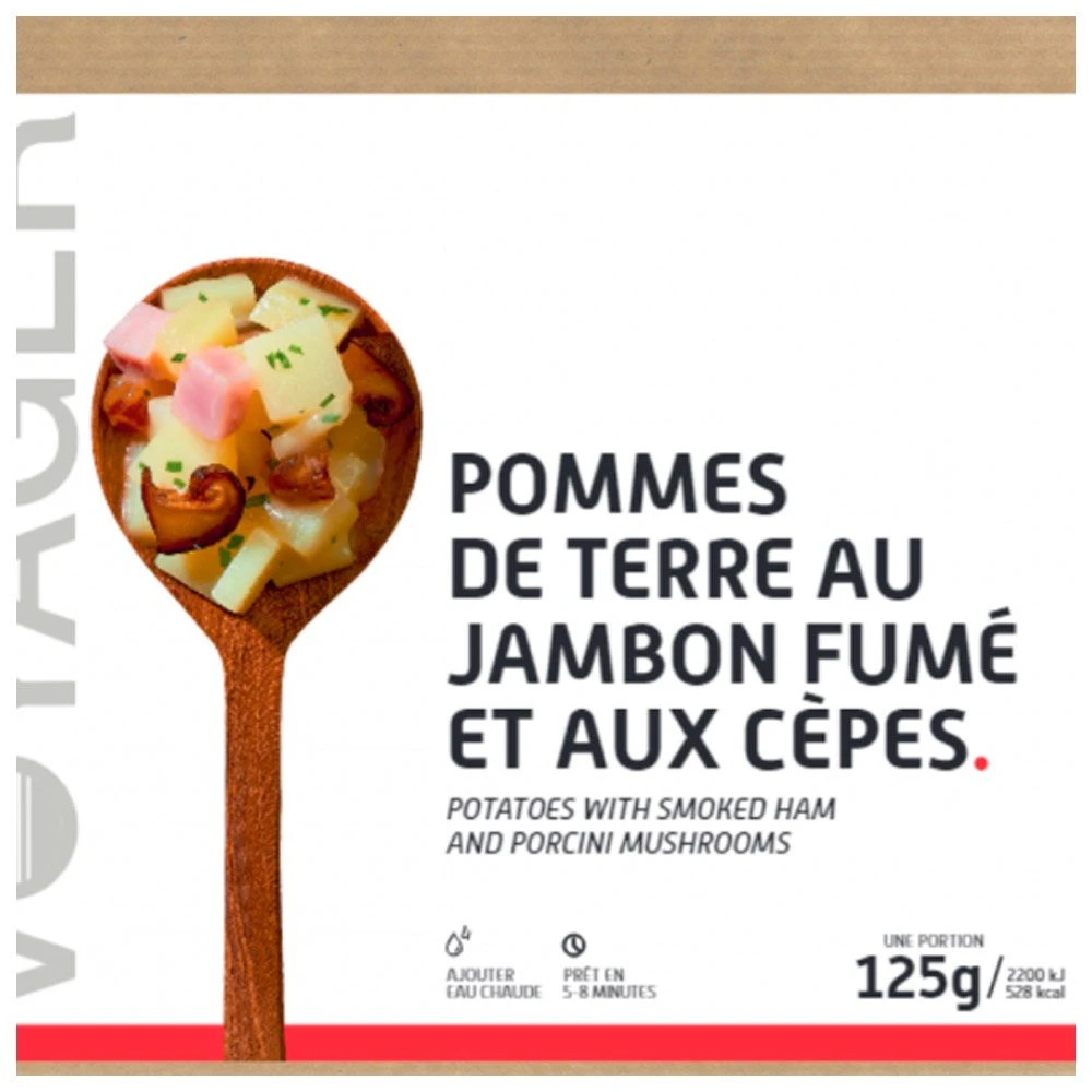 Repas Lyophilisé Voyager Pommes De Terre Au Jambon Fumé Et Aux Cèpes – Image 2