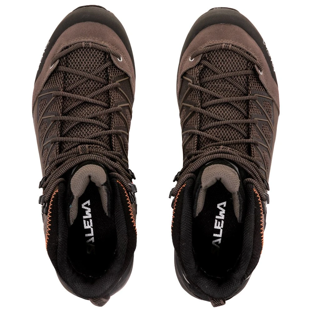 Chaussures De Trek Et Montagne Salewa MTN Trainer Lite Mid GTX Bungee Cord Black – Image 4