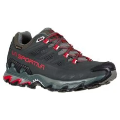Chaussures De Fast Hiking La Sportiva Ultra Raptor II Leather Gtx Woman Charcoal Lollipop
