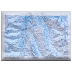 Carte 3D Deniveles Domaine Galibier-Thabor (Winter)